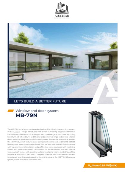 Aluminium windows & doors — MB-79N