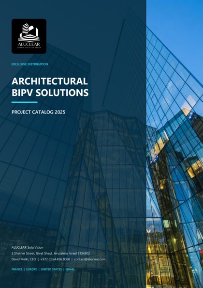 SolarVision — architectural BIPV catalog